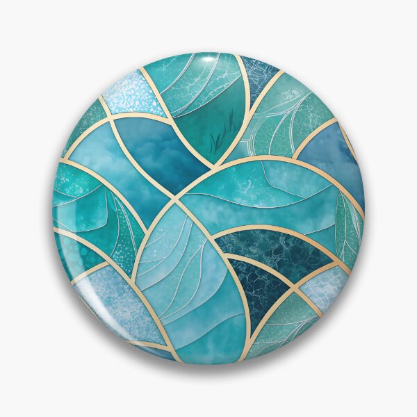 Item preview, Teal Arc Mosaic Flow designed and sold by GamerGearTees.