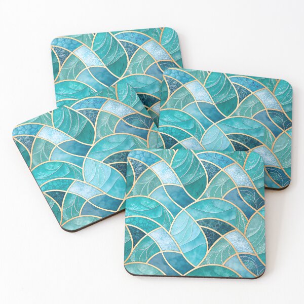 Item preview, Teal Arc Mosaic Flow designed and sold by GamerGearTees.