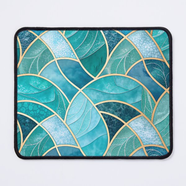 Item preview, Teal Arc Mosaic Flow designed and sold by GamerGearTees.