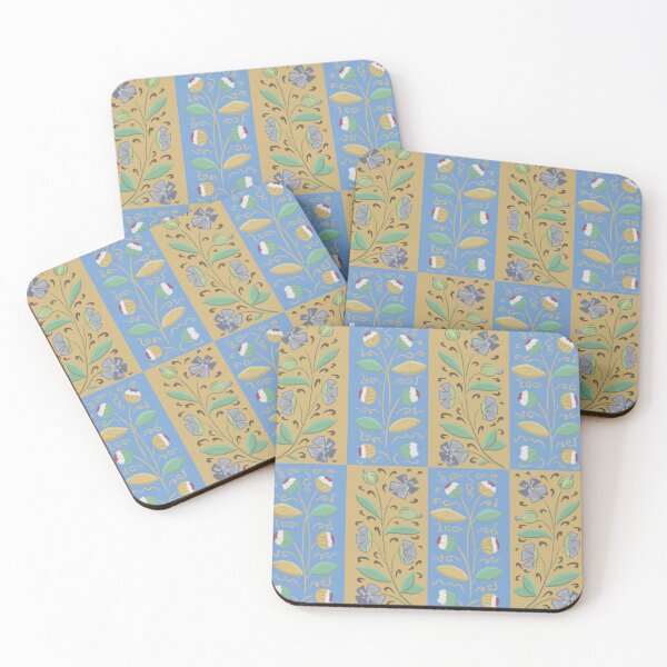 Item preview, Medieval flowers nature floral pattern designed and sold by Aisling Tierney.