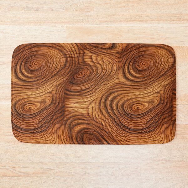 Item preview, Polished Olive Wood Swirl Grain Pattern designed and sold by pinkal.