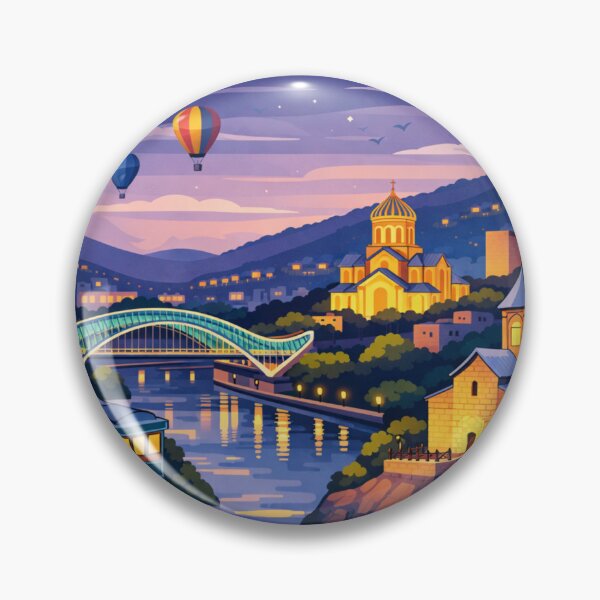 Item preview, Tbilisi Georgia Travel Poster designed and sold by MatthewHeights.