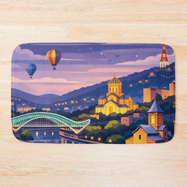 Item preview, Tbilisi Georgia Travel Poster designed and sold by MatthewHeights.