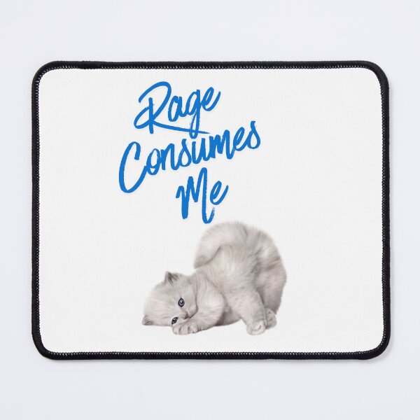 Item preview, Cute Cat Rage Consumes Me designed and sold by JI-PIXEL-PLACE.
