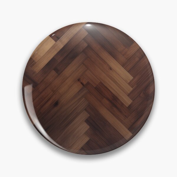 Item preview, Dark Walnut Herringbone Parquet Pattern designed and sold by pinkal.