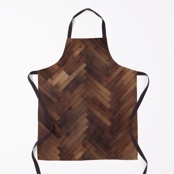 Item preview, Dark Walnut Herringbone Parquet Pattern designed and sold by pinkal.