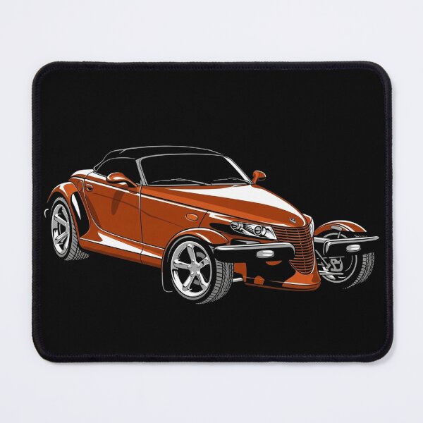 Item preview, Plymouth Prowler – Orange Neo-Retro Hot Rod Roadster Illustration designed and sold by Stinky Lincy's Apparel Company.