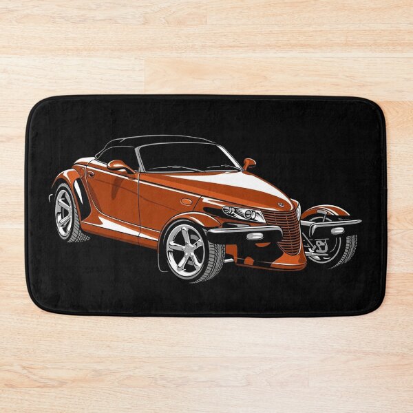 Item preview, Plymouth Prowler – Orange Neo-Retro Hot Rod Roadster Illustration designed and sold by Stinky Lincy's Apparel Company.