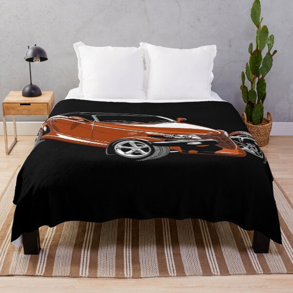 Item preview, Plymouth Prowler – Orange Neo-Retro Hot Rod Roadster Illustration designed and sold by Stinky Lincy's Apparel Company.