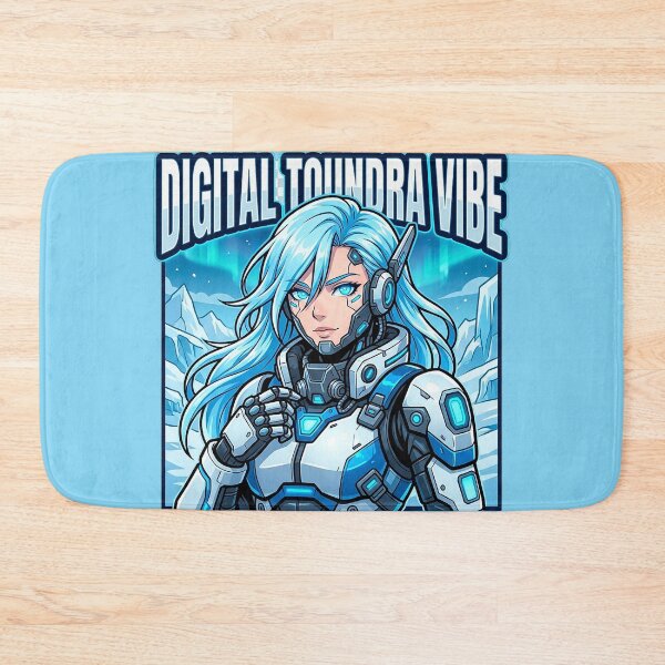 Item preview, 4K Toundra Anime Female Cyborg Portrait designed and sold by ABArtByAlexST.