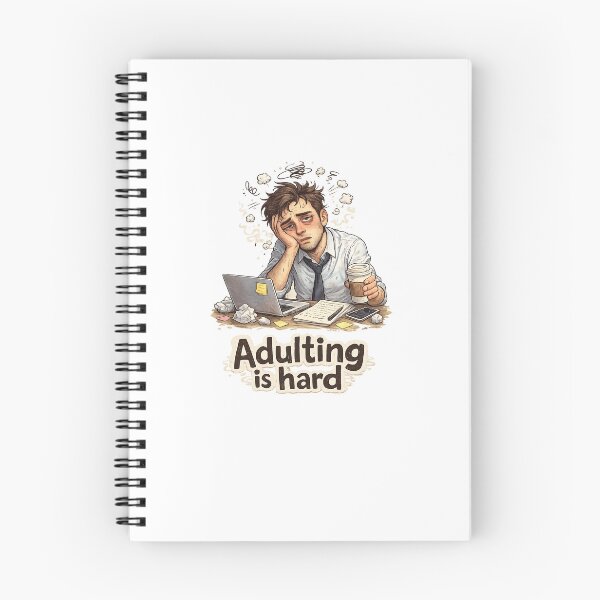 Item preview, Adulting is hard designed and sold by DreamBig13787.