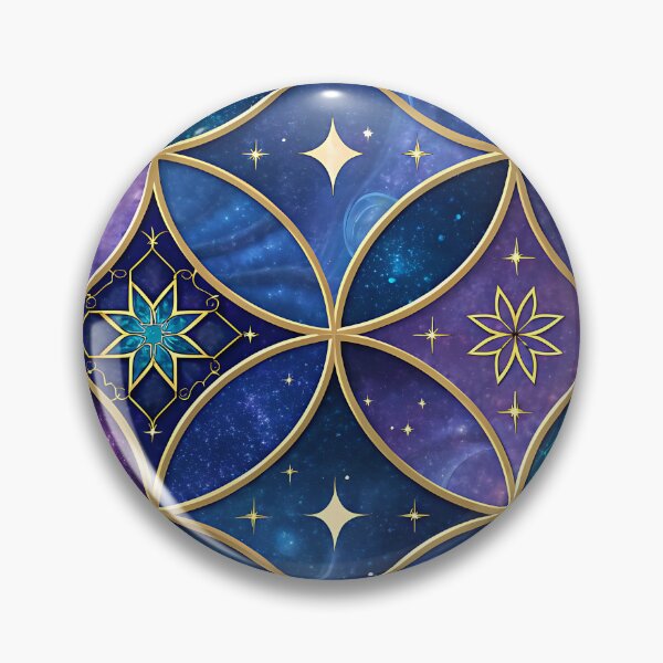 Item preview, Celestial Bloom Sacred Geometry designed and sold by GamerGearTees.