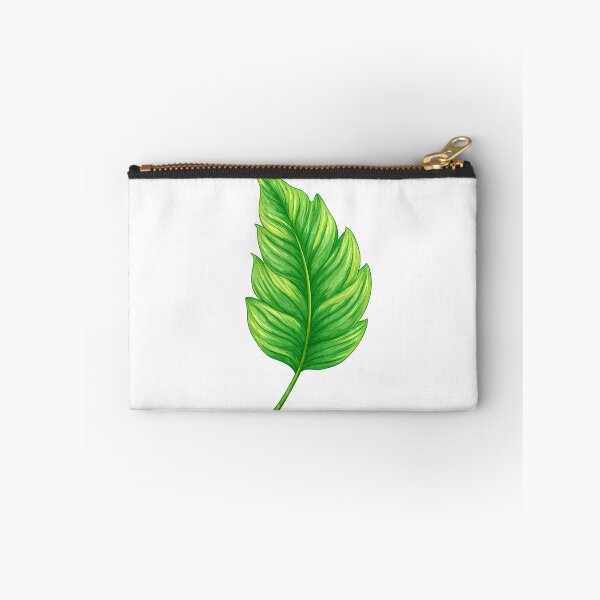 Item preview, Single Green Leaf Illustration - Fresh Botanical Nature Art Print designed and sold by DesignArtist.ia.