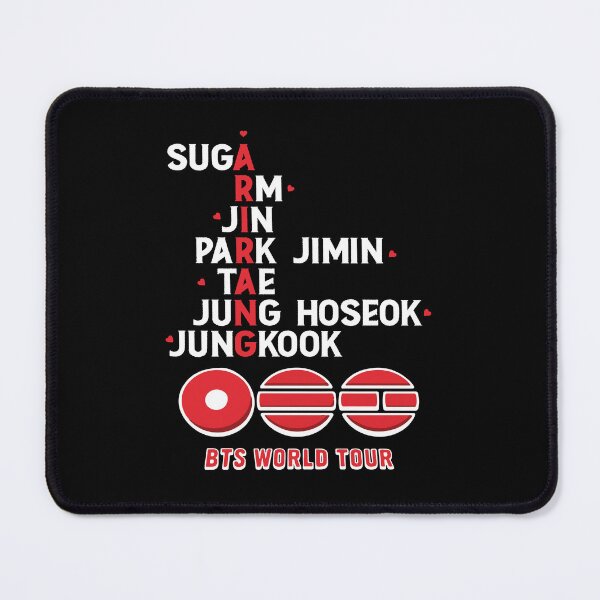 Item preview, BTS Arirang Album and World Tour Seven Black designed and sold by CatEra Studio.