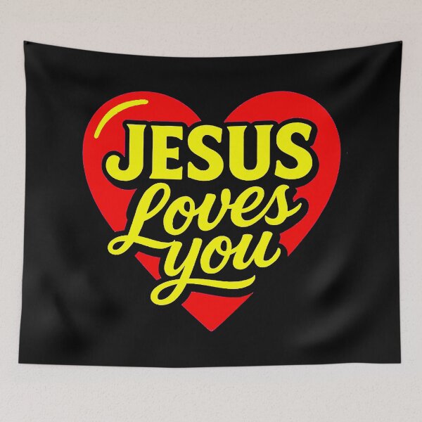 Item preview, Jesus Loves You designed and sold by plushism.