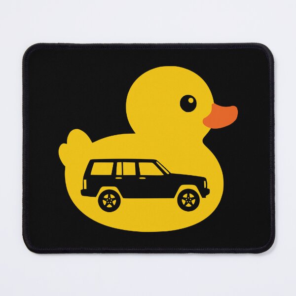 Item preview, Ducking Cherokee XJ 4 Door Silhouette Graphic designed and sold by Off-Road-Zone.