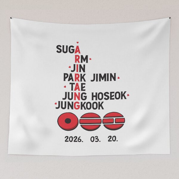 Item preview, BTS Arirang Album and World Tour Seven  designed and sold by CatEra Studio.