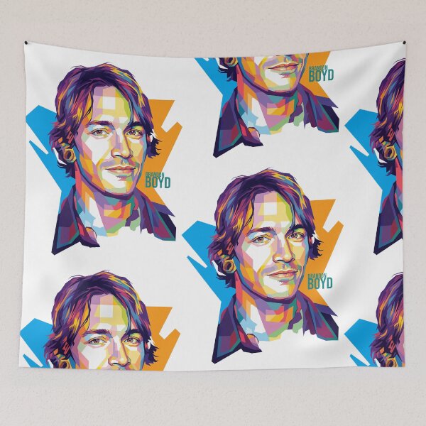 Item preview, Brandon Boyd - Geometric Soul Pop Art designed and sold by rafand23.