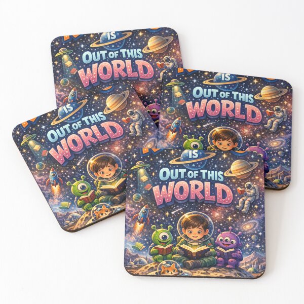 Item preview, Reading is Out of This World designed and sold by JI-PIXEL-PLACE.