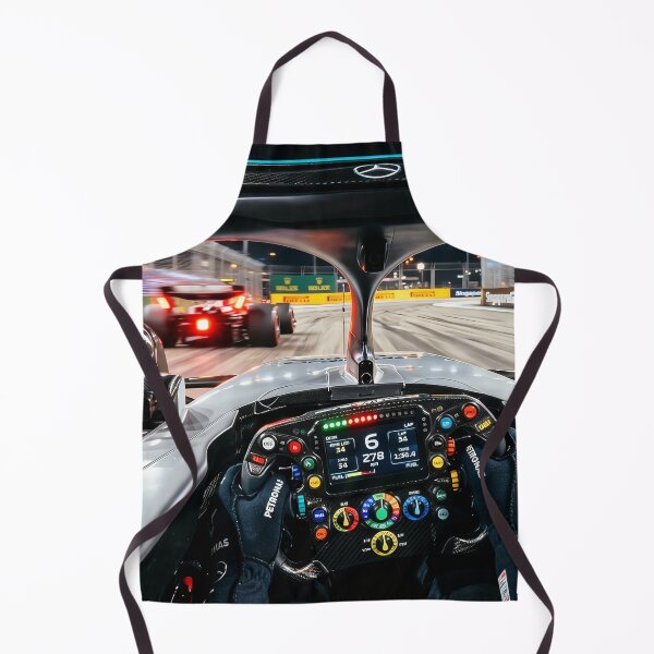 Item preview, F1 Night Race Cockpit View Mercedes Singapore GP Steering Wheel POV designed and sold by Abeshinobi.