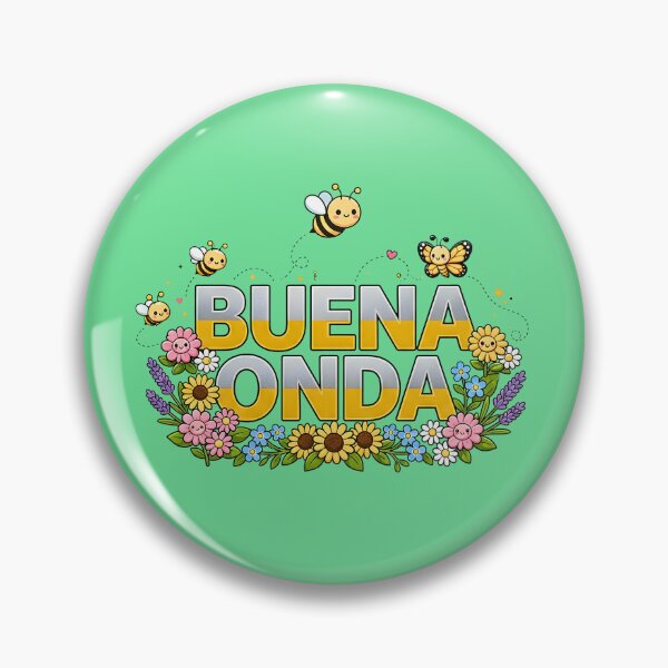 Item preview, Buena Onda Positive Vibes Only Happy Lifestyle Design designed and sold by BorgSpareParts.