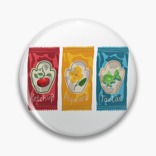 Item preview, Just Sachets - Ketchup, Mustard, Tartar designed and sold by Little Paper Palace.