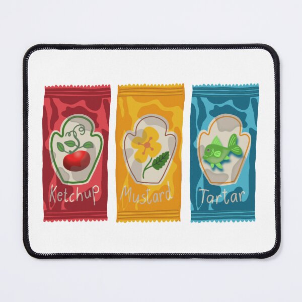 Item preview, Just Sachets - Ketchup, Mustard, Tartar designed and sold by Little Paper Palace.