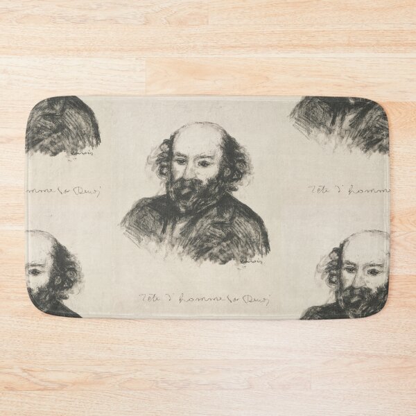 Item preview, Pierre-Auguste Renoir Poster: Paul Cezanne: Impressionist Portrait Fine Art Print designed and sold by artofuniverse.