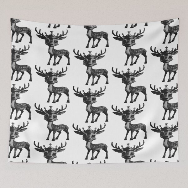 Item preview, Deer With Crown designed and sold by kinpirks.