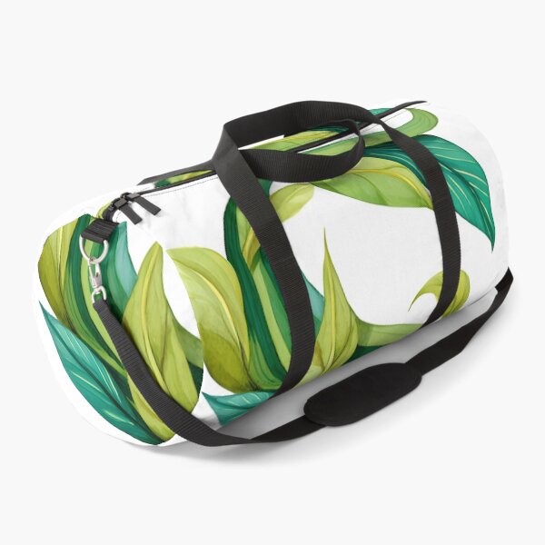 Item preview, Botanical Leaf Letter S - Elegant Green Monogram Art Print designed and sold by DesignArtist.ia.