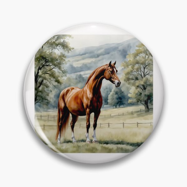 Item preview, Majestic American Saddlebreds in Snowy Harmony #5 designed and sold by Helios Be. Lavsh.