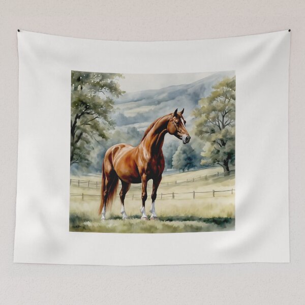 Item preview, Majestic American Saddlebreds in Snowy Harmony #5 designed and sold by Helios Be. Lavsh.