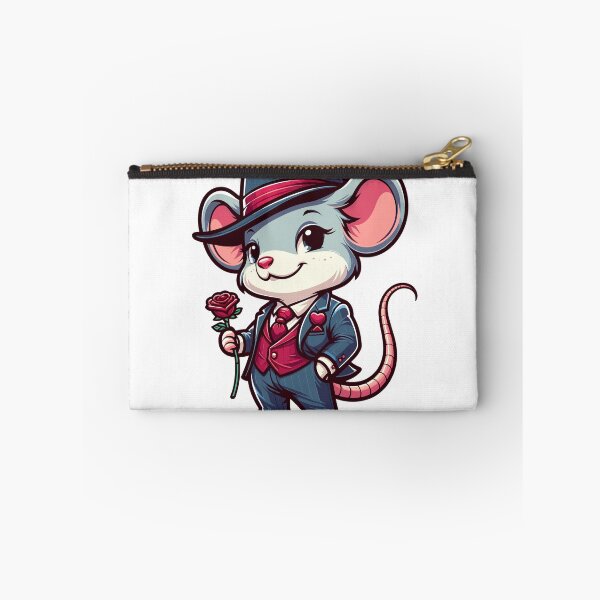 Item preview, Funny Mouse Romantic Gentleman Cute Valentine Design designed and sold by CyfroweMysli.