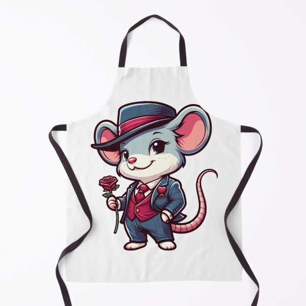 Item preview, Funny Mouse Romantic Gentleman Cute Valentine Design designed and sold by CyfroweMysli.
