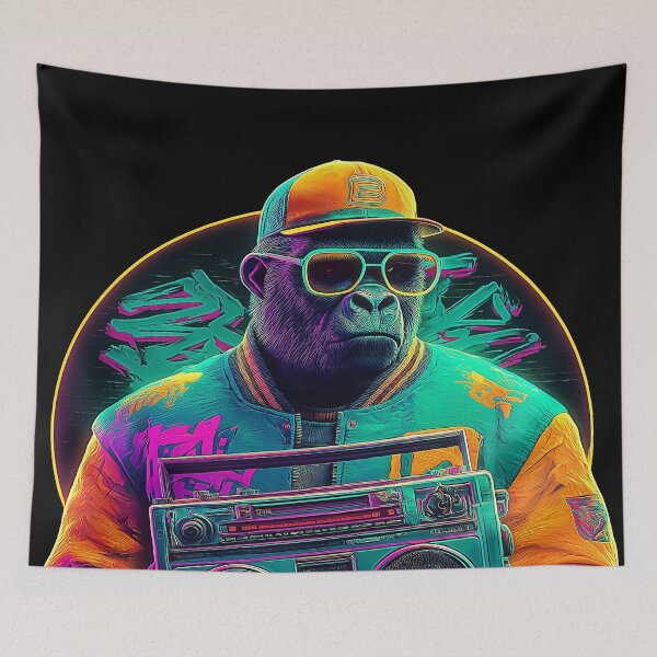 Item preview, Gorilla Hip Hop designed and sold by UrbanPixelBcn.