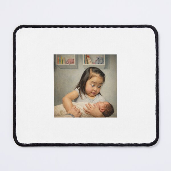 Item preview, Surprise and tenderness in her arms designed and sold by donchago.