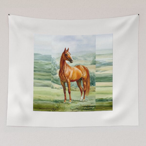 Item preview, Majestic American Saddlebreds in Snowy Harmony #6 designed and sold by Helios Be. Lavsh.