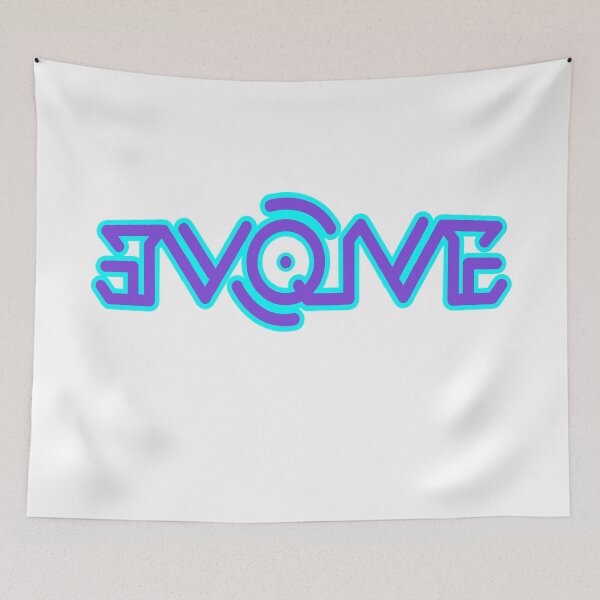 Item preview, Evolve Purple & Blue Arched designed and sold by ArtofDissent.