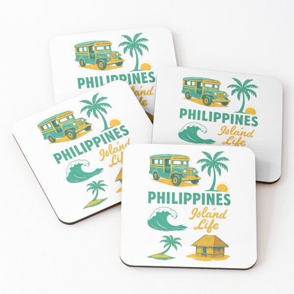 Artikelvorschau, Philippinisches Inselleben Vintage-Tropendesign entworfen und verkauft von RED-MAR store.