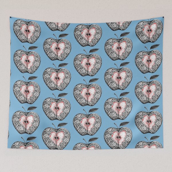 Item preview, Apple floral art designed and sold by Natart1004.