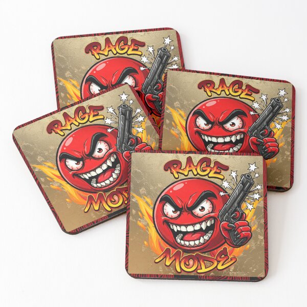 Item preview, Rage Mode | Angry Armed Ball Logo designed and sold by Italian Ink Studio.