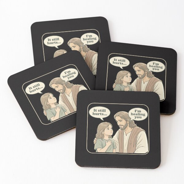 Item preview, Jesus Healing Me– Christian Comfort , It Still Hurts I’m Healing You, Faith Based Mental Health , Inspirational Bible Quote designed and sold by stylishdzign.