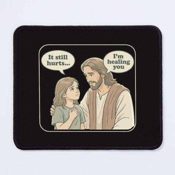 Item preview, Jesus Healing Me– Christian Comfort , It Still Hurts I’m Healing You, Faith Based Mental Health , Inspirational Bible Quote designed and sold by stylishdzign.