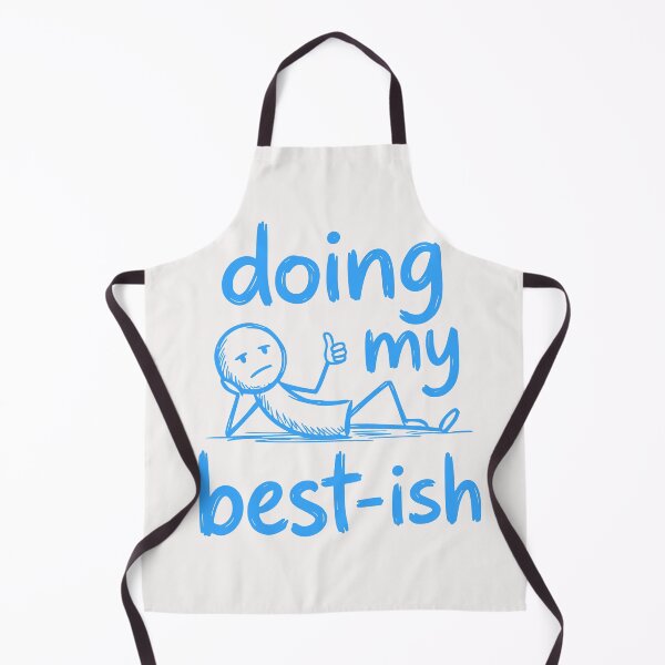 Item preview,  Doing My Best-ish Funny Sketch Figure Doodle Sarcastic Life designed and sold by Ali-printshop.