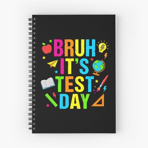 Item preview, Student Test Day Humor Bruh It's Test Day designed and sold by KroghDs.