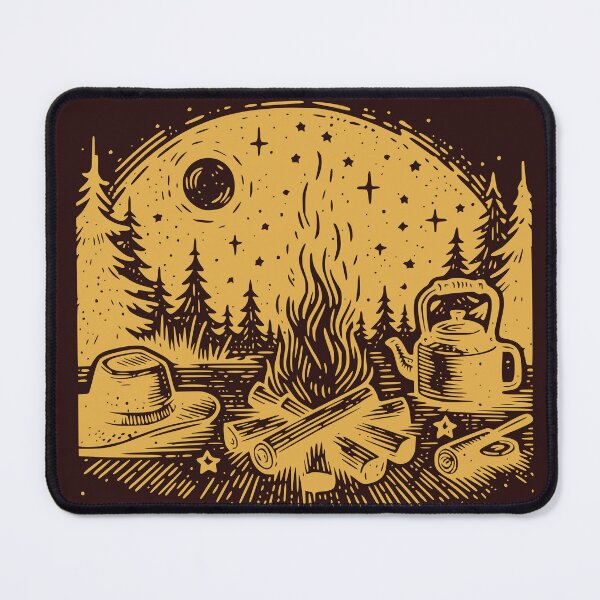 Item preview, Ember Campfire Shirt, Cozy Camping Night Tee, Vintage Outdoor Graphic T-Shirt, Bonfire Nature Aesthetic Shirt designed and sold by TeeVerse27.