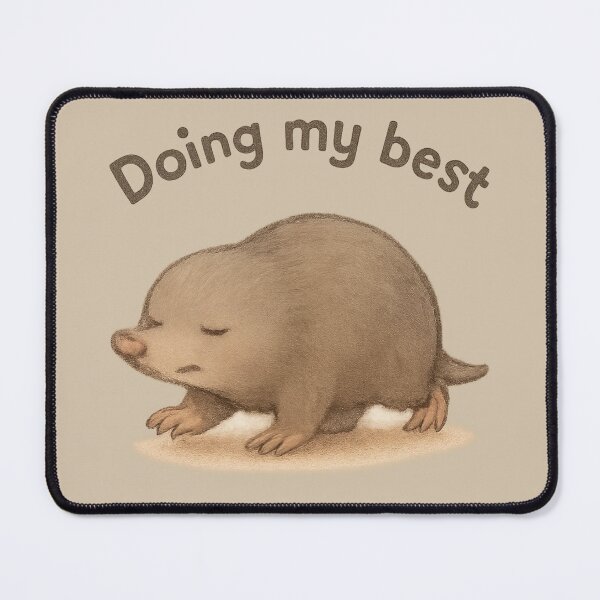 Item preview, Doing My Best Mole: Left Stroll designed and sold by ChirpInc.