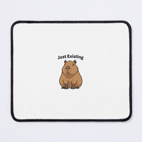 Item preview, Just Existing Capybara designed and sold by carolscoons.