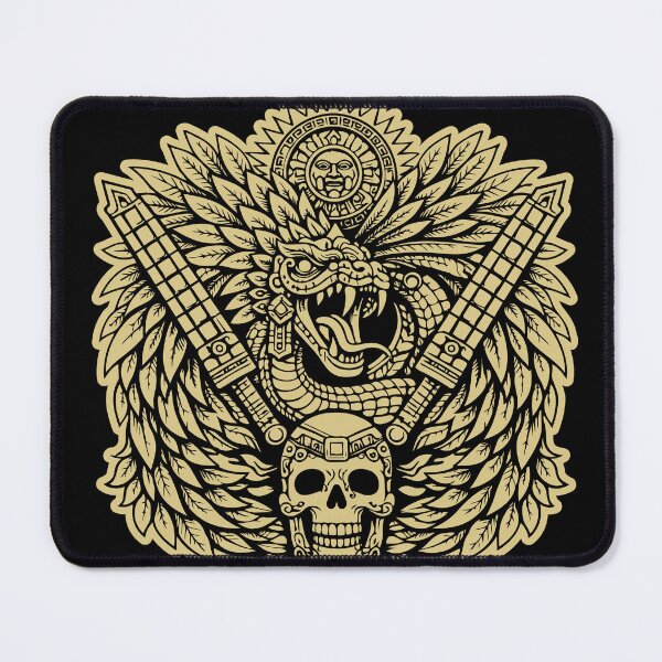 Item preview, Golden Serpent – Tribal Gold Symbol designed and sold by Totemica.