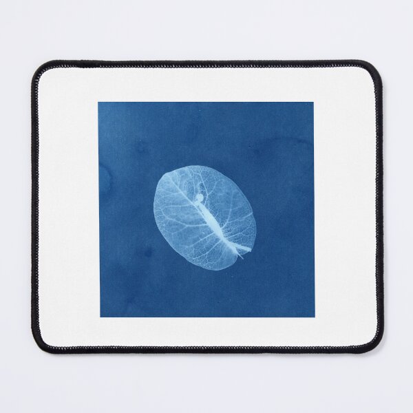 Item preview, Bugambilia in Cyanotype, blue sunprint art, experimental photography designed and sold by SWSandraWechner.